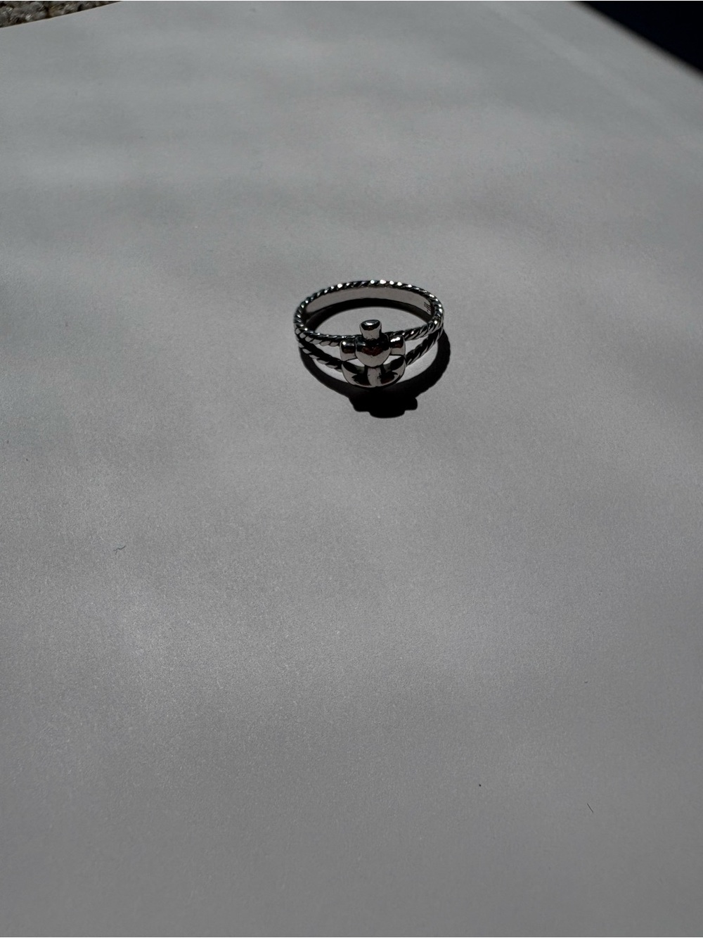 RETIRED James Avery Anchored in His Love ring
